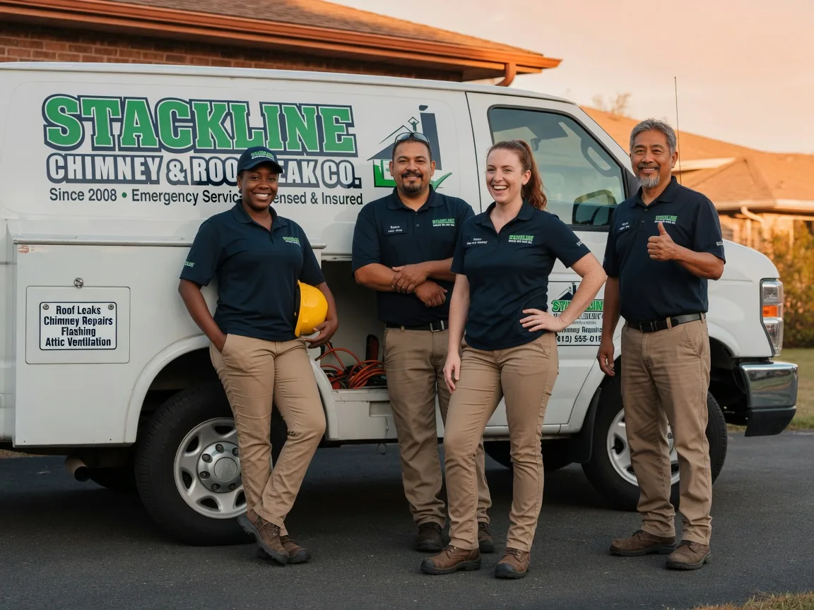 Chimney flashing repair company in Fort Meade, SD